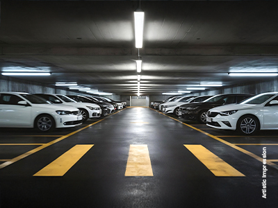 Dedicated parking and operational circulation support